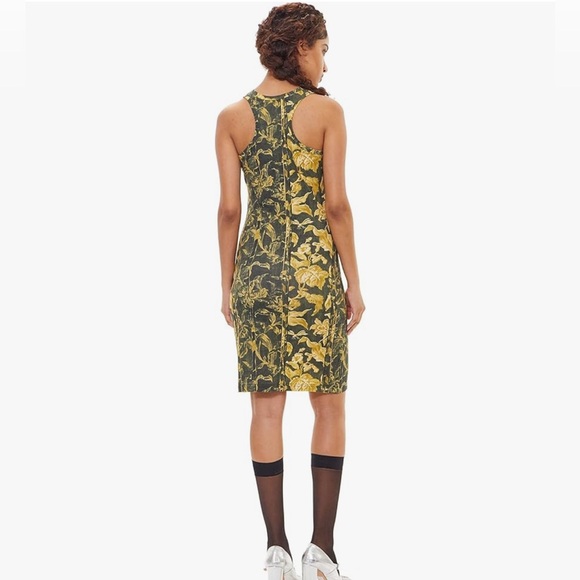 GARY GRAHAM422 NEW WITH TAGS nwt Jersey Tank Dress Art To Wear Stretchy Small - Picture 3 of 10